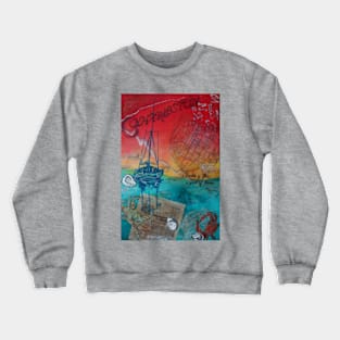 Charleston Shrimp and Crab Crewneck Sweatshirt